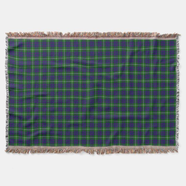 Cobertor Clan MacIntyre Tartan Xadrez (Frente)