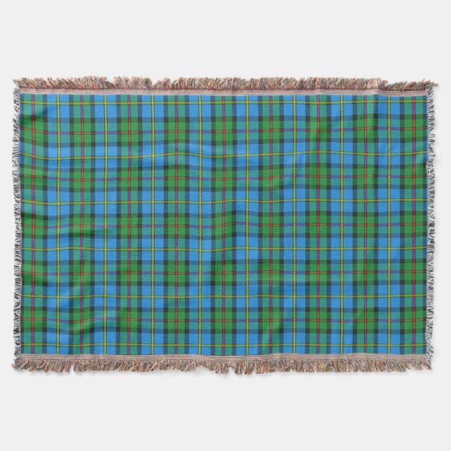 Cobertor Clan MacLeod de Harris Tartan Design (Frente)