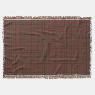 Cobertor Clan Maxwell Weathered Hunting Tartan