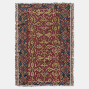 Cobertor Clássica Impressão de tapete de palha turca