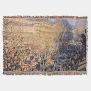 Cobertor Claude Monet - Boulevard des Capucines, Paris