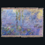 Cobertor Claude Monet - Lírios Hídricos<br><div class="desc">Lírios/Ninfas por Claude Monet em 1916-1919</div>