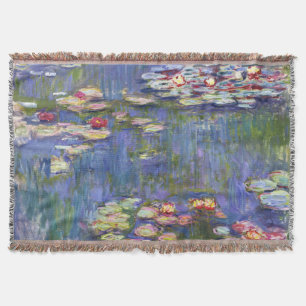 Cobertor Claude Monet - Lírios/Ninfas