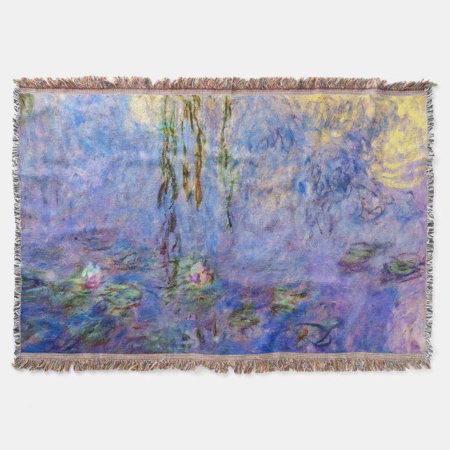 Cobertor Claude Monet - Nenúfares (Frente)
