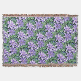 Cobertor Clematis Purple