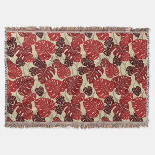 Cobertor Cliff Hanger Havaiana Monstera Leaf Blanket