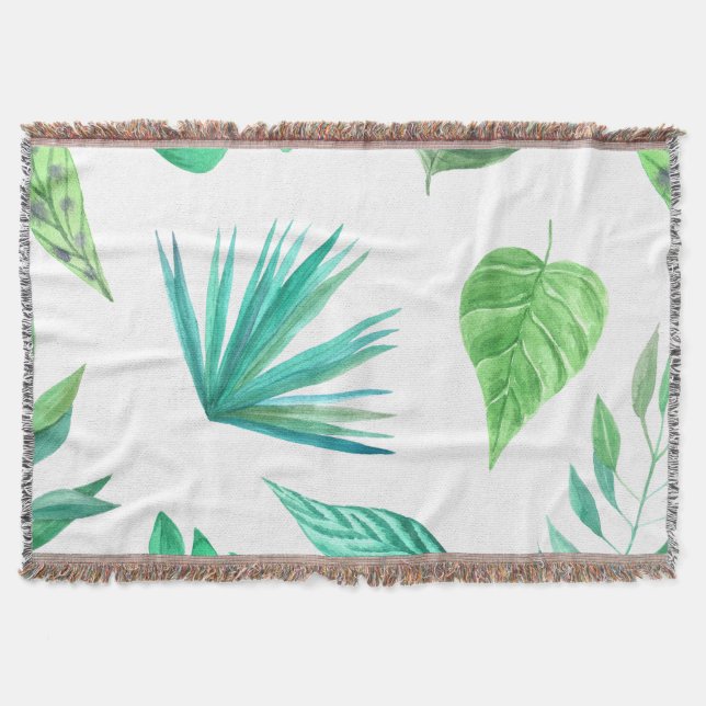 Cobertor Clipe tropical Art (Frente)