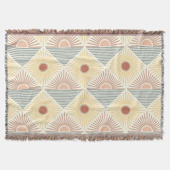 Cobertor Cobertura de Algodão Solar Moderno (Frente)