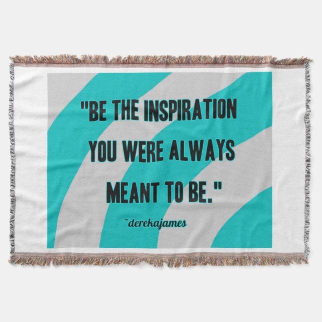 Cobertor Cobertura de linha de inspiração (Frente)