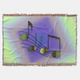 Cobertor Cobertura de Notas de Dubstep