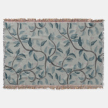 Cobertura de padrão floral de aquarela