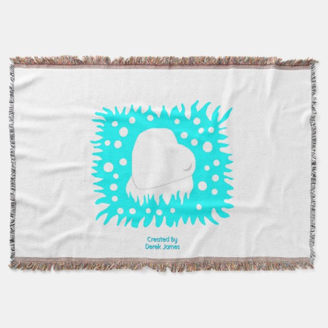 Cobertor Cobertura do Coração da Neve de inverno (Frente)