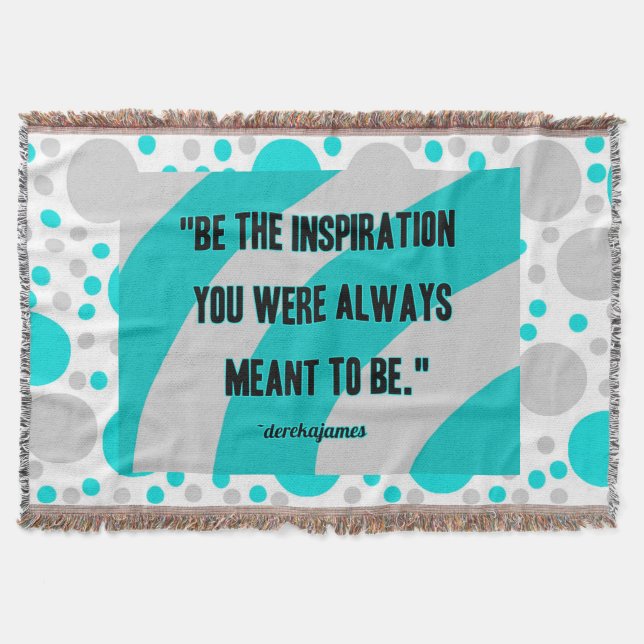 Cobertor Cobertura do lance da inspiração (Frente)