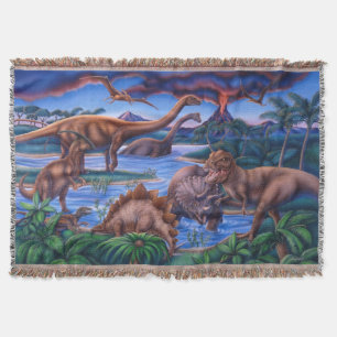 Cobertor Cobertura dos dinossauros