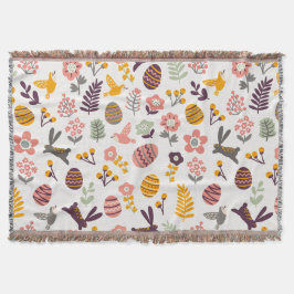 Cobertor Cobertura floral do lance do teste padrão | do