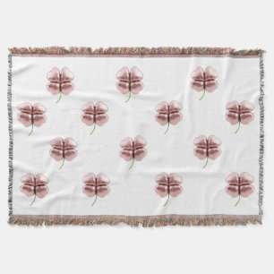 Cobertor Cobertura Lucky Moderno - Rosa Elegante Dourado