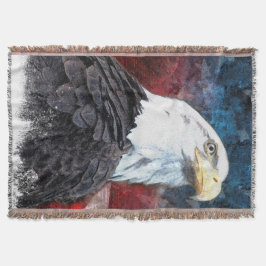 Cobertor Cobertura patriótica do lance da bandeira