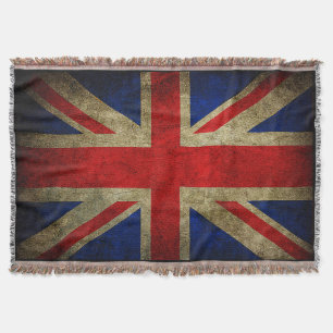 Cobertor Coberturas BRITÂNICAS do lance da bandeira do