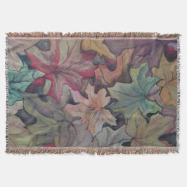 Cobertor Cobrir de folha do outono