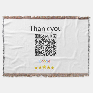 Cobertor Código QR minimalista simples adicionar logotipo n