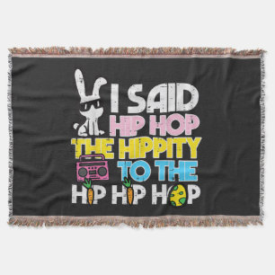 Cobertor Coelho de Páscoa Hip Hop Hippity