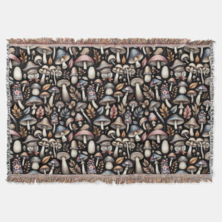 Cobertor Cogumelos Místicos