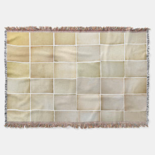 Cobertor Coleção de safras: conjunto de papel antigo.