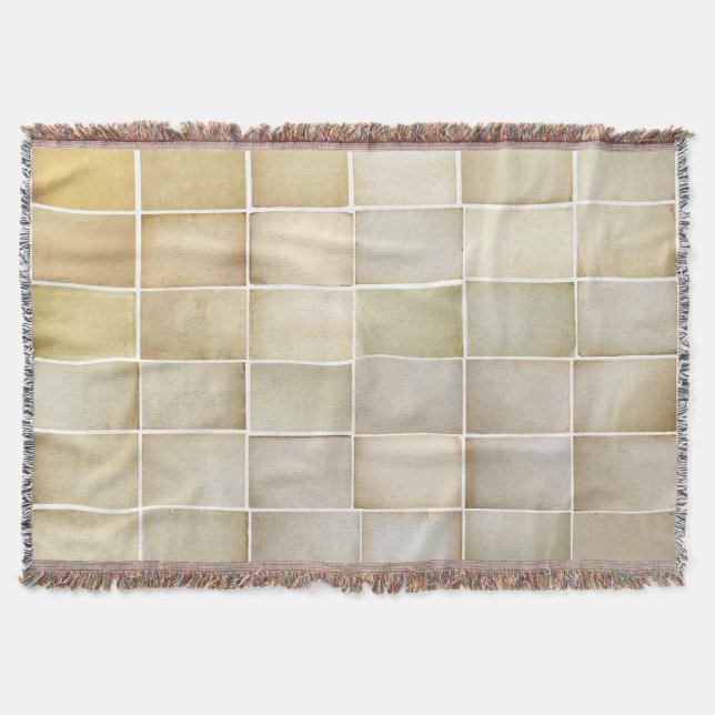 Cobertor Coleção de safras: conjunto de papel antigo. (Frente)