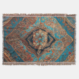 Cobertor Coleção Persa de Padrões Antigos e Lindos Modernos