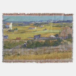 Cobertor Colheita em La Crau Vincent Van Gogh