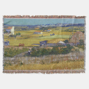 Cobertor Colheita em La Crau Vincent Van Gogh