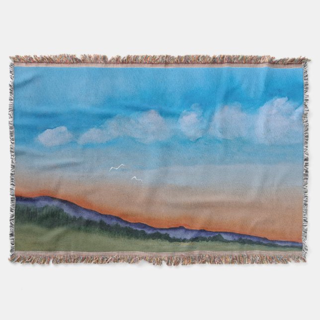 Cobertor Colinas Sunset Graciosas (Frente)