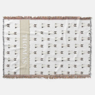 Cobertor Collie de Borda Personalizada