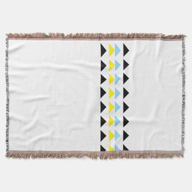 Cobertor Color Pop Branco Deign  (Frente)