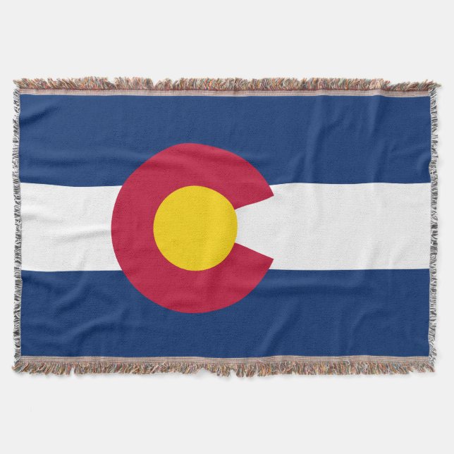 Cobertor Colorado Flag (Frente)