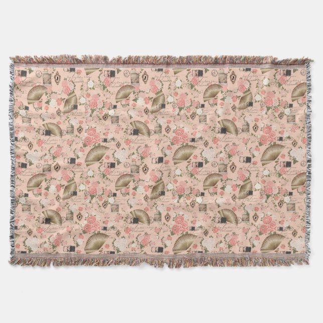 Cobertor Começos Cerejados Jogam Banquete (Frente)