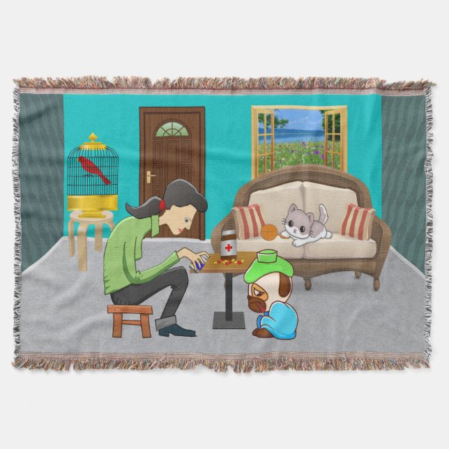 Cobertor ComfyPaws (Frente)