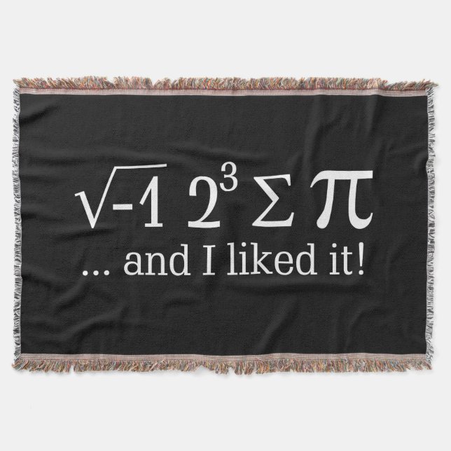 Cobertor Comi torta e gostei. (Frente)