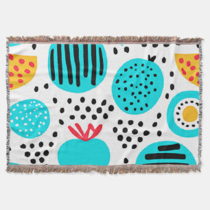 Cobertor Comprar de pintura de Padrões Frutas azuis