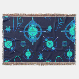 Cobertor Connected Minds Pattern