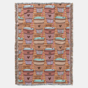 Cobertor Copas, Feijões e Corações do Café