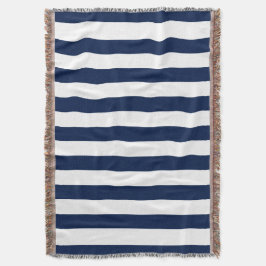 Cobertor Cor editável e faixas brancas