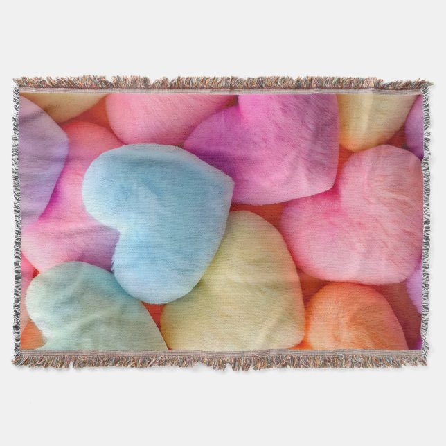 Cobertor Corações Fleece Blanket (Frente)