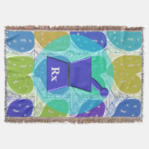 Cobertor Corações gerais tecidos PharmD do farmacêutico