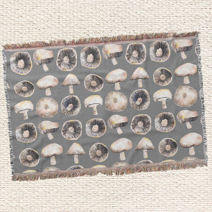 Cobertor Cores d'água do cogumelo