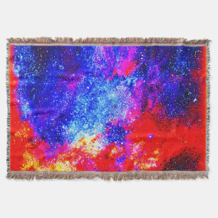 Cobertor Cores Vibrantes de Nebulosas. Comprar Agora