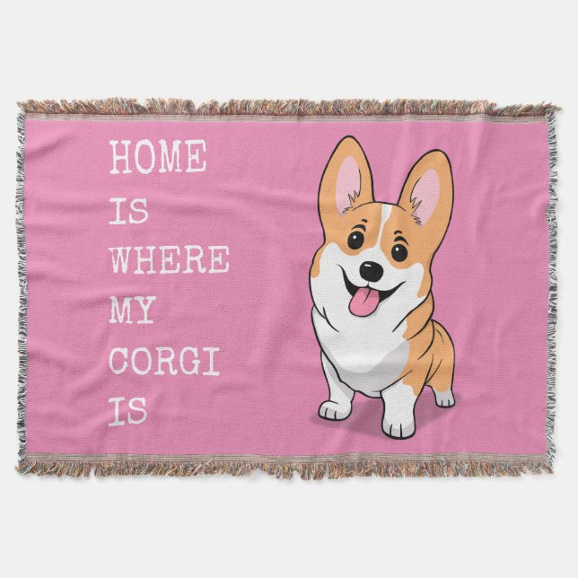 Cobertor Corgi (Frente)