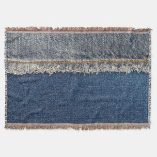 Cobertor Cortina Laranja, Patch Duplo De Denim.