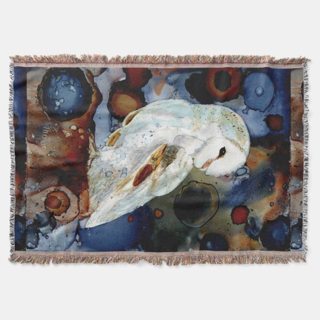 Cobertor Coruja de noite (Frente)