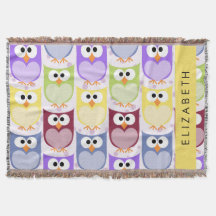 Corujas Bonitas, Padrões De Coruja, Corujas Colori